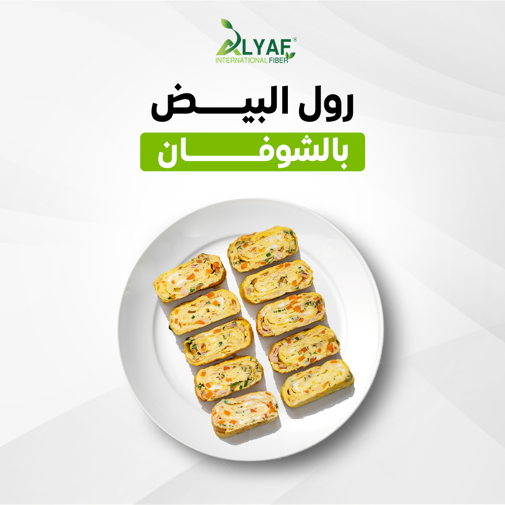رول البيض بالشوفان