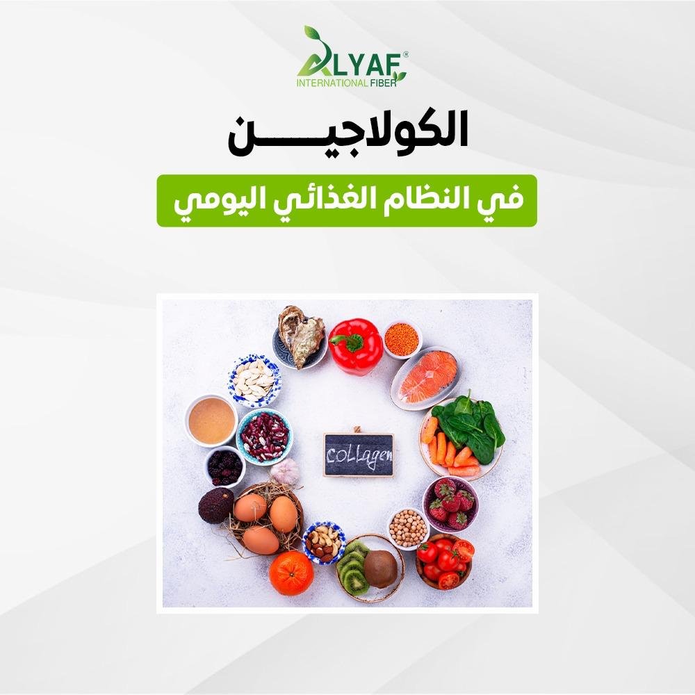 الكولاجين في النظام الغذائي اليومي ودوره في تحسين صحة الجسم والبشرة